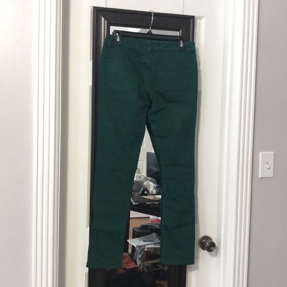 The Limited 678 Green Leggings Jeans Pants Size 4 - Picture 5 of 6